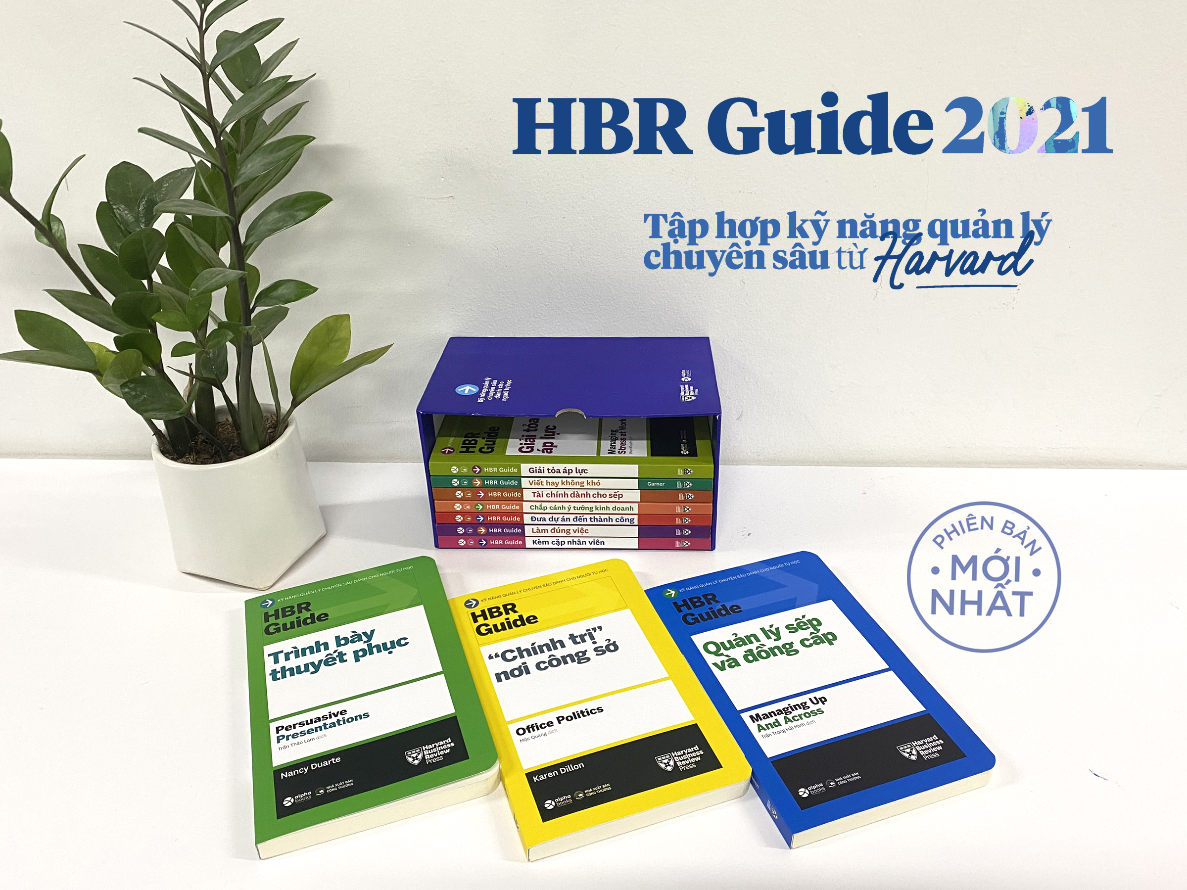 HBR Guide: Kỹ Năng Quản Lý Chuyên Sâu Từ Harvard Business Review ( Bộ 10 cuốn + tặng kèm boxset)