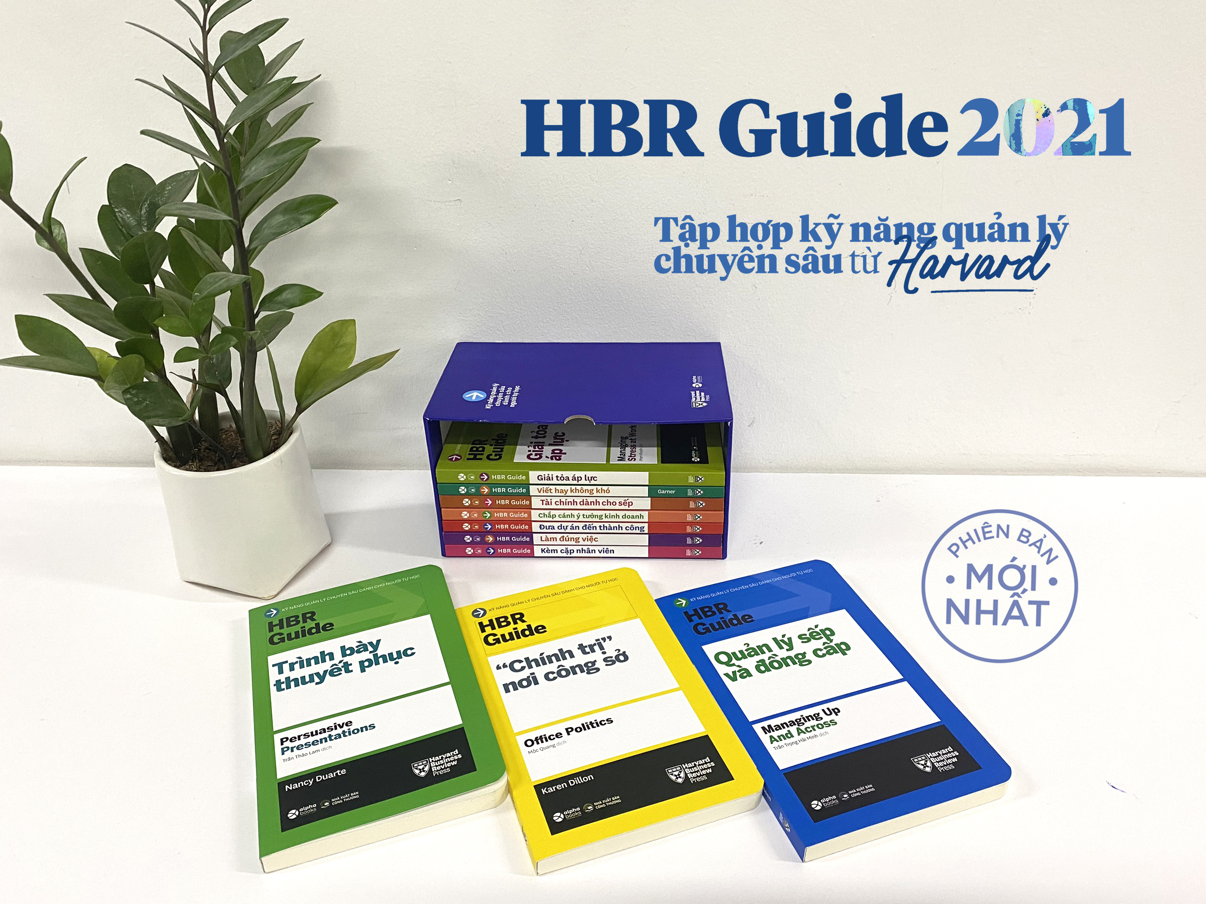 HBR Guide 2021: Kỹ Năng Quản Lý Chuyên Sâu Từ Harvard Business Review ( Bộ 10 cuốn + tặng kèm boxset)