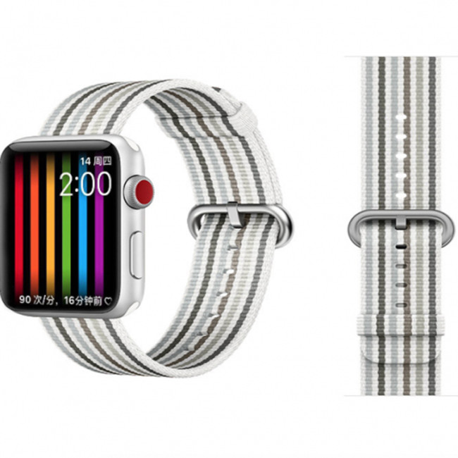 Dây đeo Rainbow Nylon COTEetCI dành cho Apple Watch - Hàng Chính Hãng