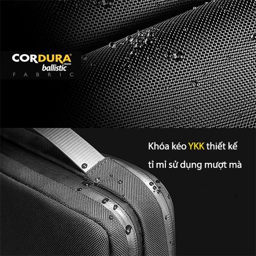 TÚI ĐEO CHÉO TOMTOC URBAN CODURA SHOULDER BAGS DÀNH CHO MACBOOK LAPTOP 15″16″ chống sốc - HÀNG CHÍNH HÃNG