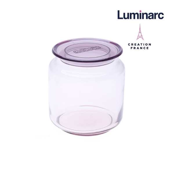 Combo 3 Hũ Thuỷ Tinh Luminarc Rondo Pink 750ml - LUHUJ5876