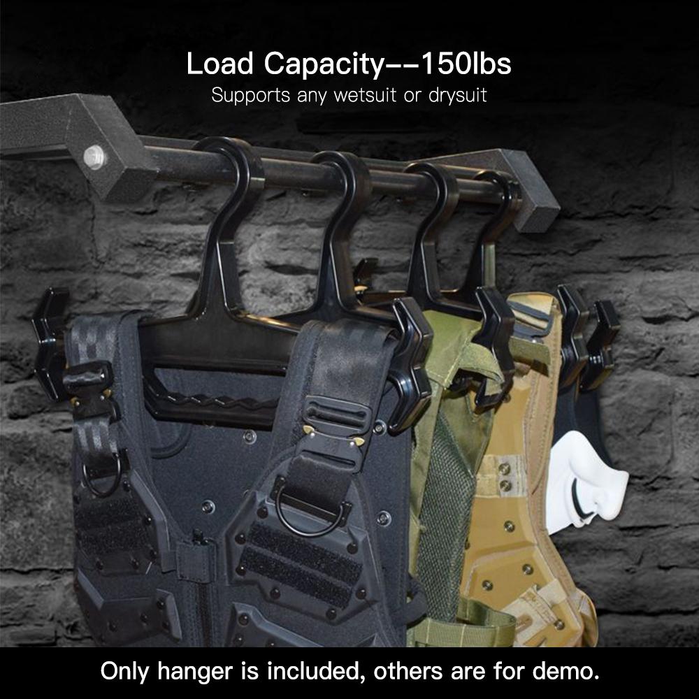 Móc áo Wetsuit Hanger chống trượt để treo đồ lặn biển và lướt sóng