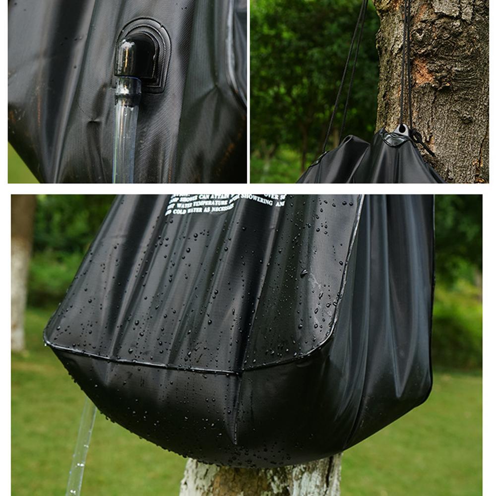 Túi tắm du lịch 40L làm từ vật liệu PVC không độc hại và hiệu suất hấp thụ nhiệt tốt