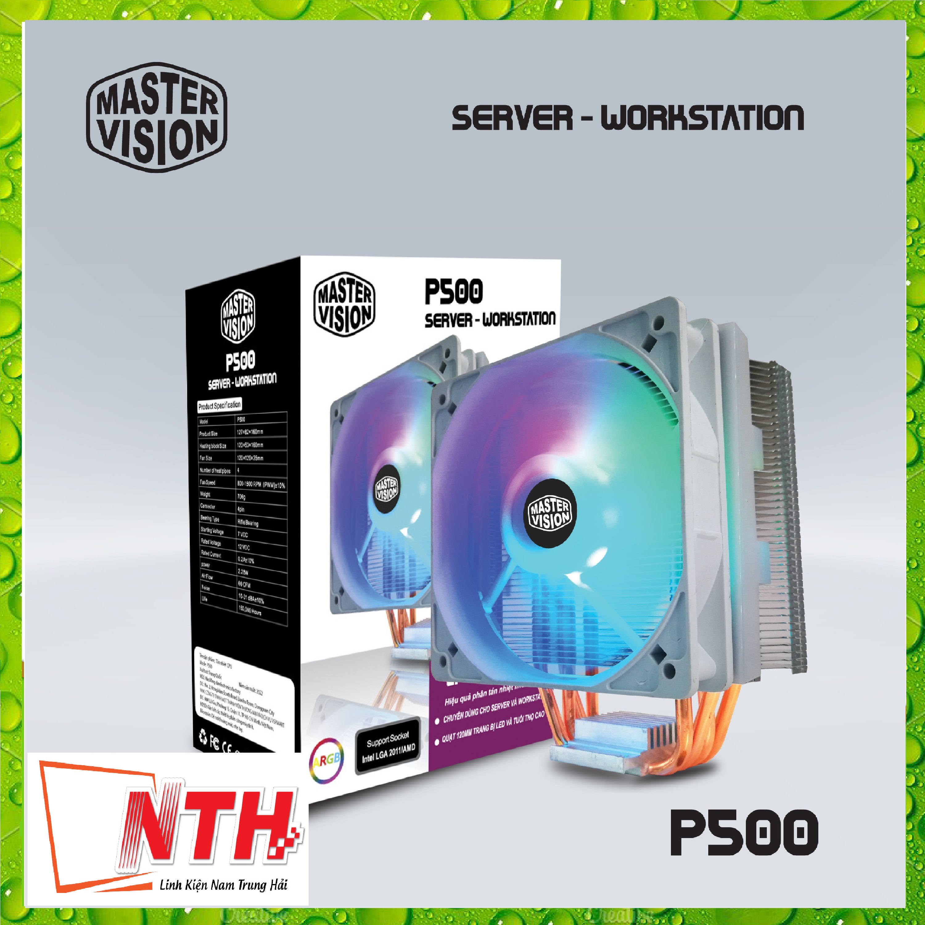 Fan P500 Chuyên Workstation-hàng chính hãng