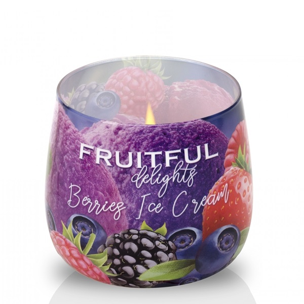 Ly nến thơm Bartek Candles BAT6519 Fruitful 100g (Hương hoa quả)