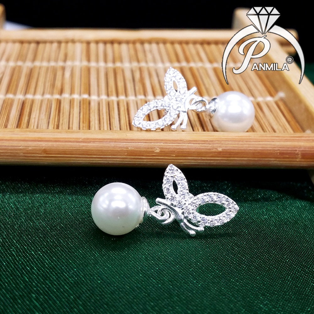 Hoa tai bạc Cánh tiên- Bông tai bạc nữ Panmila
