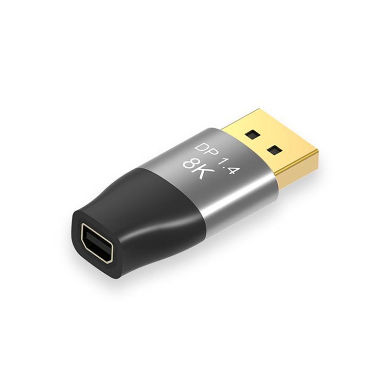 Đầu chuyển đổi MiniDP sang DisplayPort 8K DP1.4 cho máy tính laptop/điện thoại