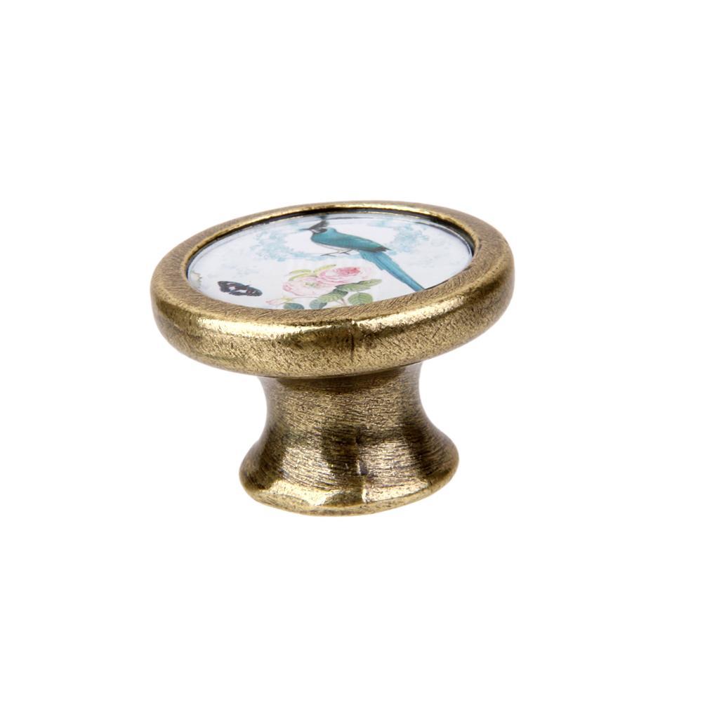 Set of 3pcs Vintage Rustic Cabinet Door Drawer Handles Pull Knobs Hardware