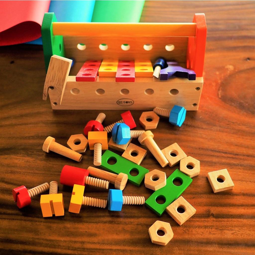 Bộ đồ nghề sửa chữa Winwintoys, bé nhập vai kĩ sư, phát triển tư duy logic
