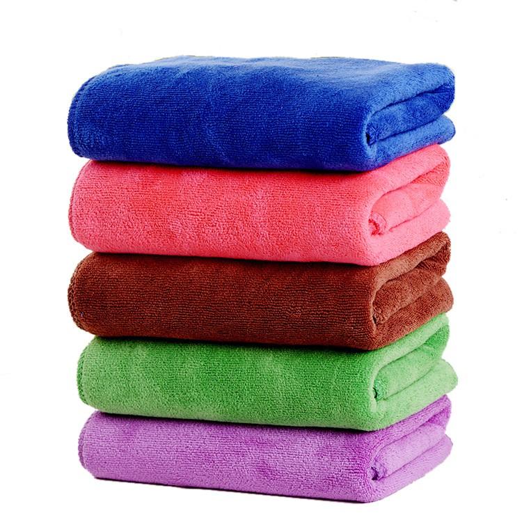 Khăn Lau Xe Microfiber Mềm Mịn Thấm Hút Nước Tốt Chuyên Dụng Lau Rửa Ô Tô Xe Hơi Xe Máy (nhiều màu)