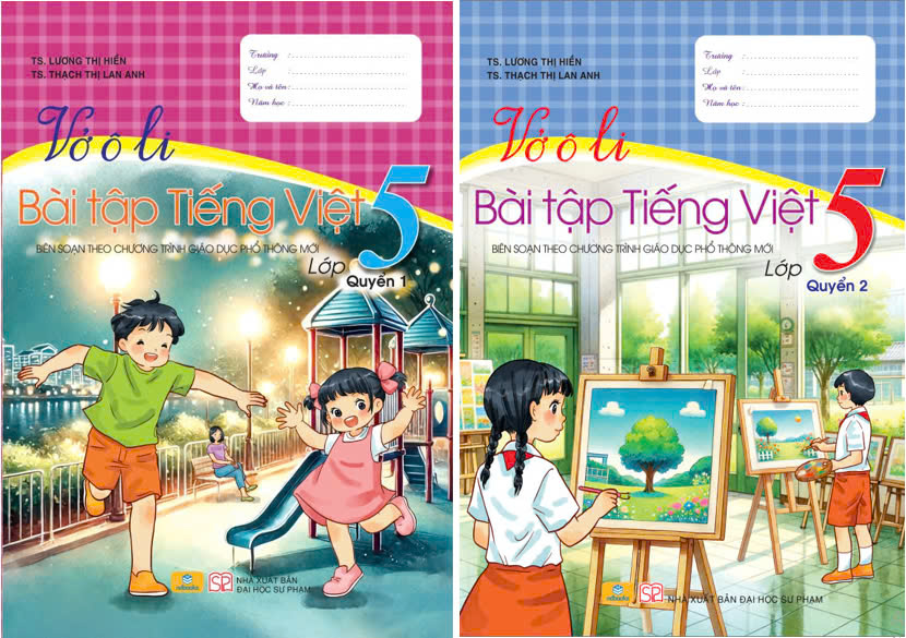 Sách - Vở Ô Li Bài Tập Tiếng Việt 5 - Biên Soạn Theo Chương Trình GDPT mới - ndbooks