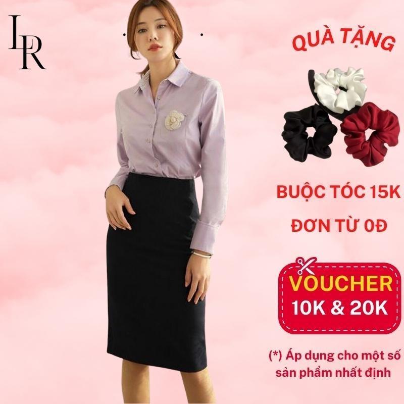 Chân váy bút chì lưng cao LARI- Váy công sở cao cấp có túi form chuẩn dáng đẹp, phong cách Hàn Quốc cổ điển, sang trọng