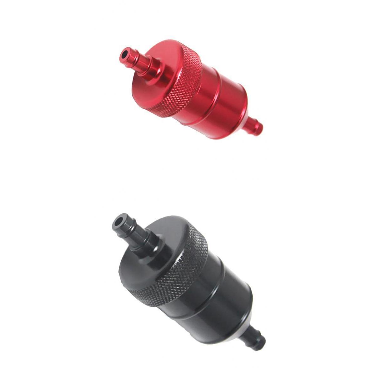 2pcs 8mm 5/16" Universal Oil   Car Petrol  Inline, Black