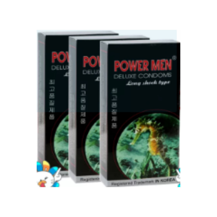 Siêu phẩm bao cao su cao cấp chính hãng Powermen Longshock, siêu gân, siêu gai, siêu lâu, hộp 12 cái, kéo dài cuộc chơi, tạo đỉnh