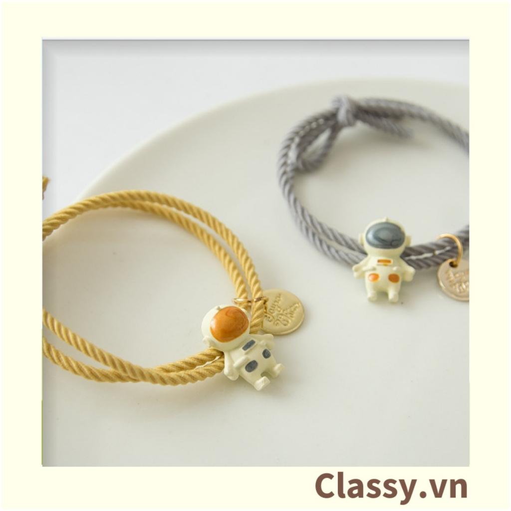 01 dây cột tóc Classy đính hình phi hành gia ngộ nghĩnh PK780- phong cách Hàn Quốc