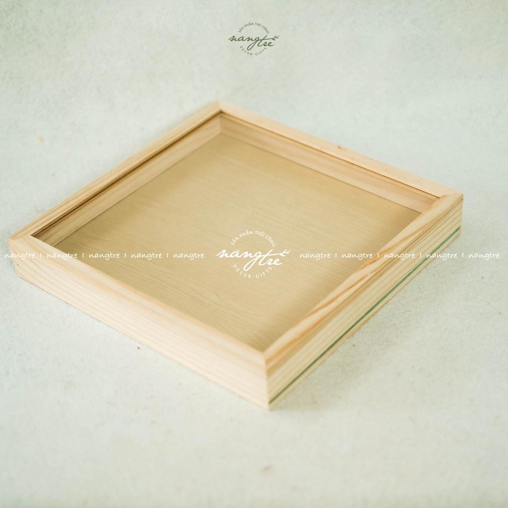 Khung tranh hộp - hộp gỗ trang trí