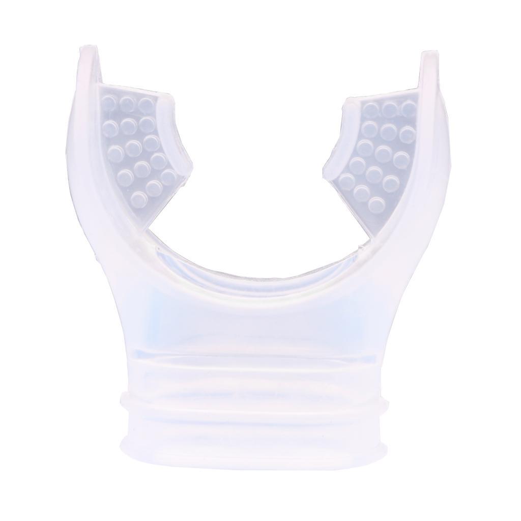 4-25pack Silicone Tube Snorkeling Mouthpiece Diving Regulator