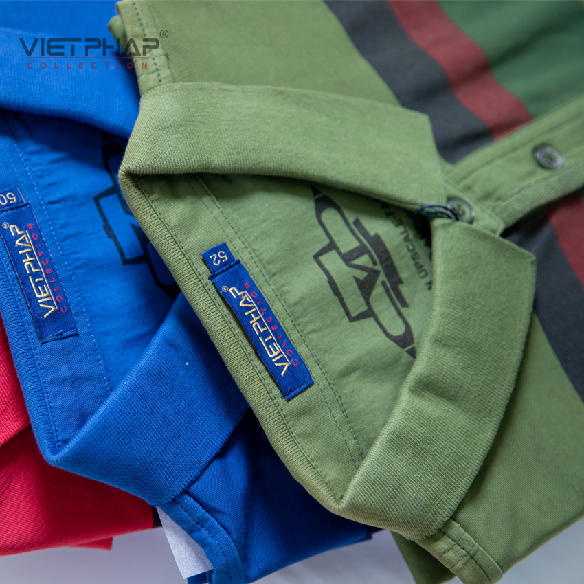 [MUA 1 TẶNG 1] Áo Thun Polo Nam Tay Ngắn Có Túi Cao Cấp 106 - HÀNG CHÍNH HÃNG VIET PHAP
