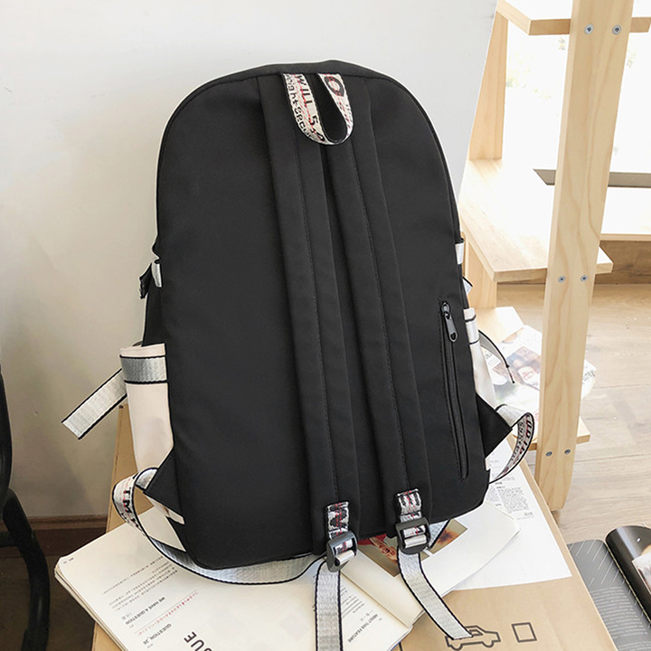 Balo thời trang cho học sinh nam, nữ phong cách Hàn Quốc size 45cm BALO-571