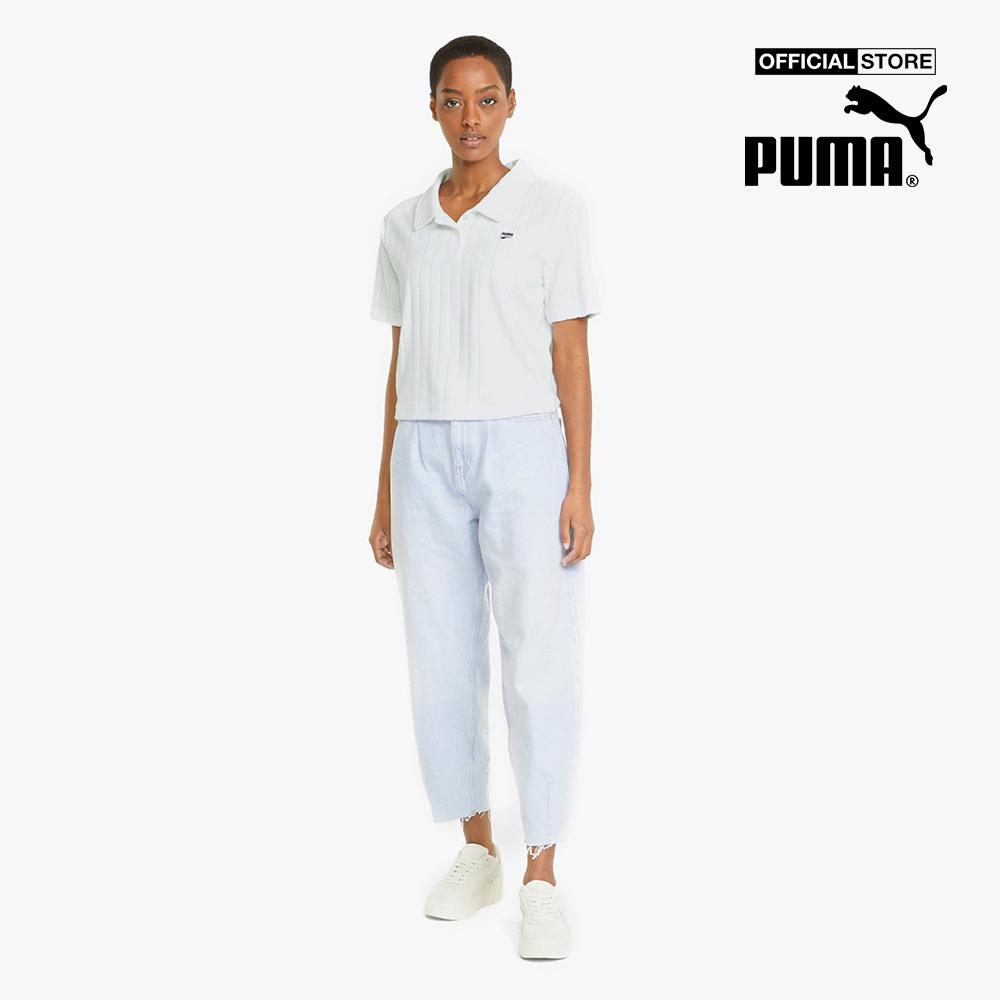 PUMA - Áo thun polo nữ Downtown Towelling 533589