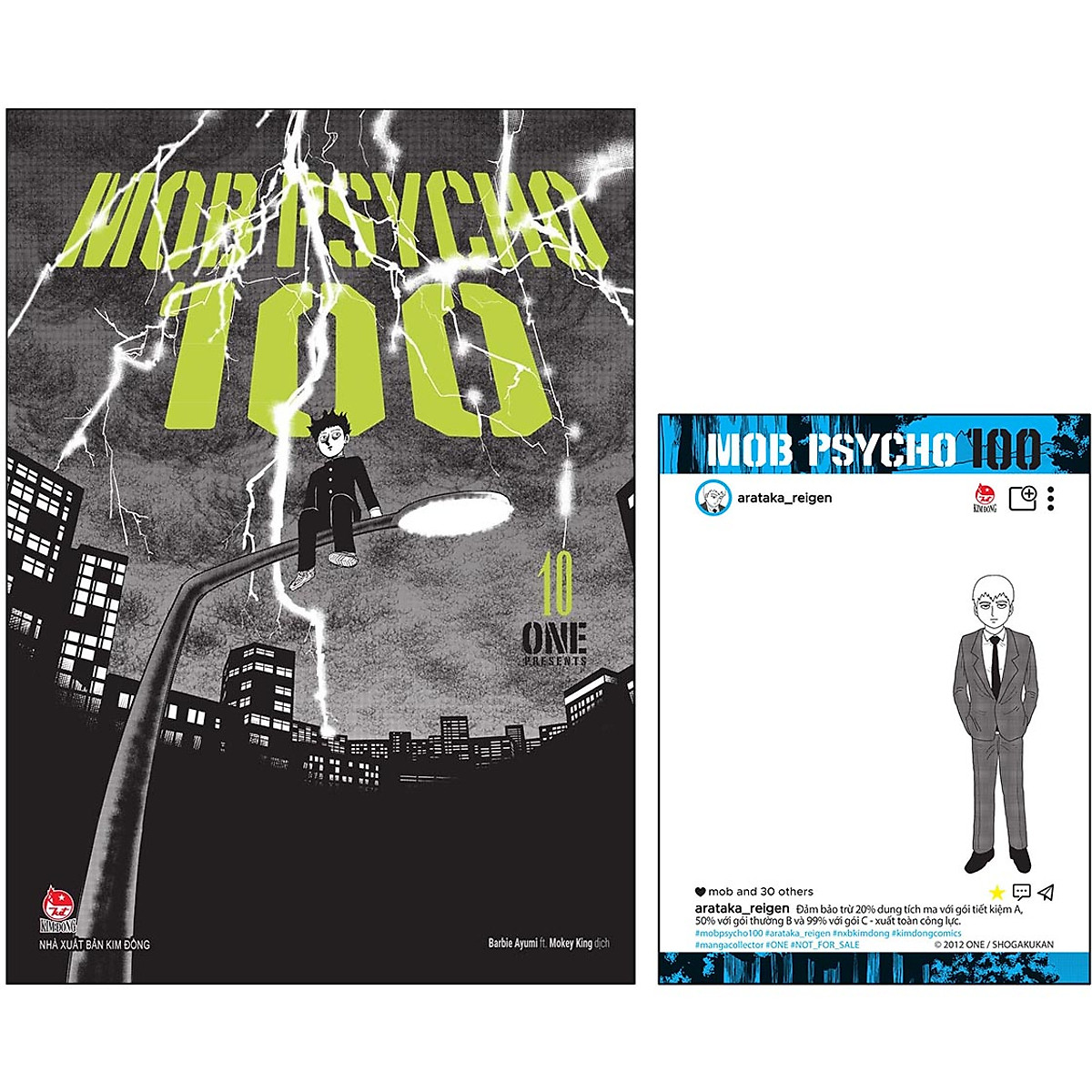 Mob Psycho 100 tập 10 (kèm card SNS)