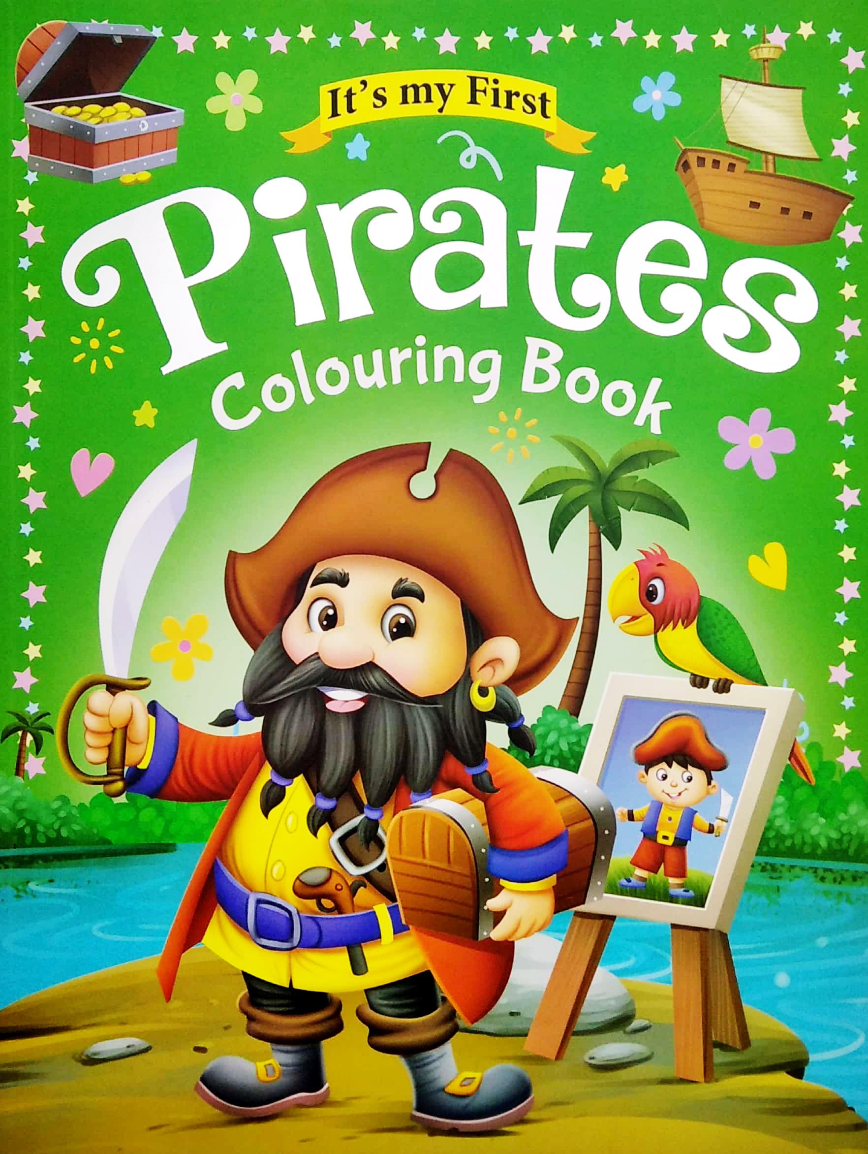 It’s My First Pirates Colouring Book