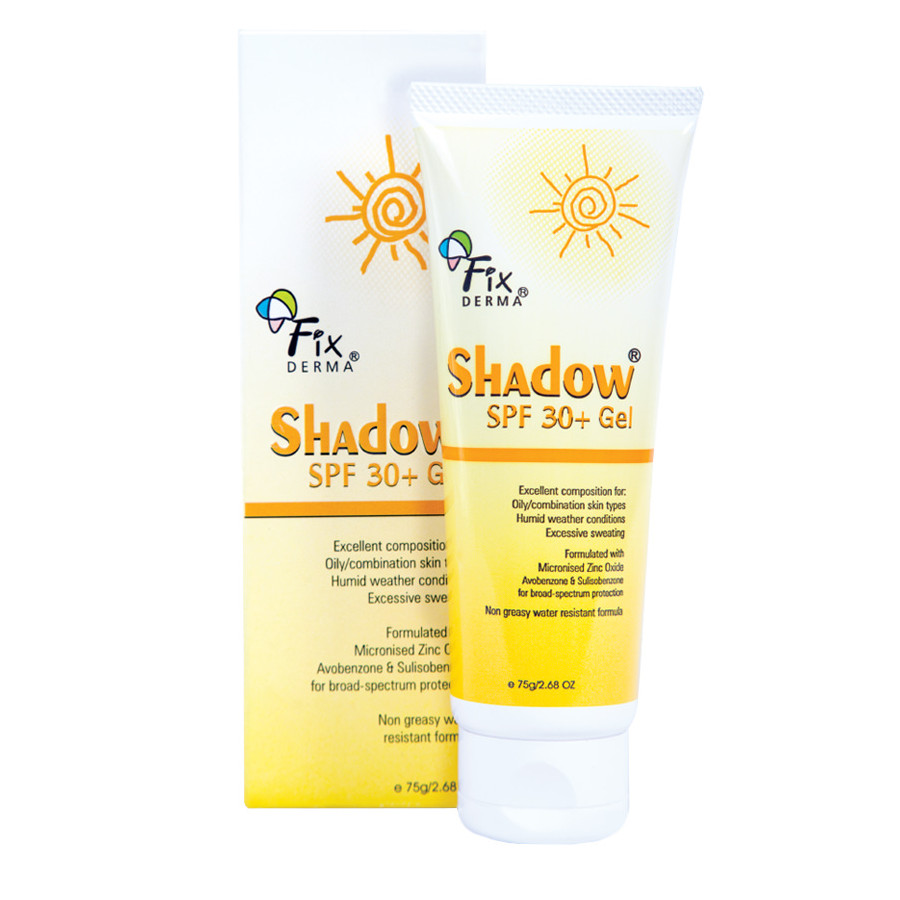 Gel chống nắng Fixderma Shadow SPF 30+ Gel (75g)