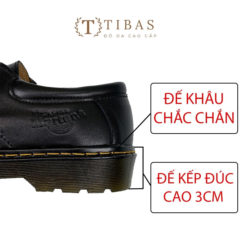 Giày Dr Martens 1461 Đế Kếp Cao Cấp, Giày Đốc Da Bò Nguyên Tấm Size 37-44 Bảo Hàng 12 Tháng