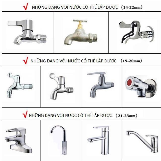 ️️ Bộ dây và vòi xịt tăng áp lực nước 300% rửa xe tưới cây 701498