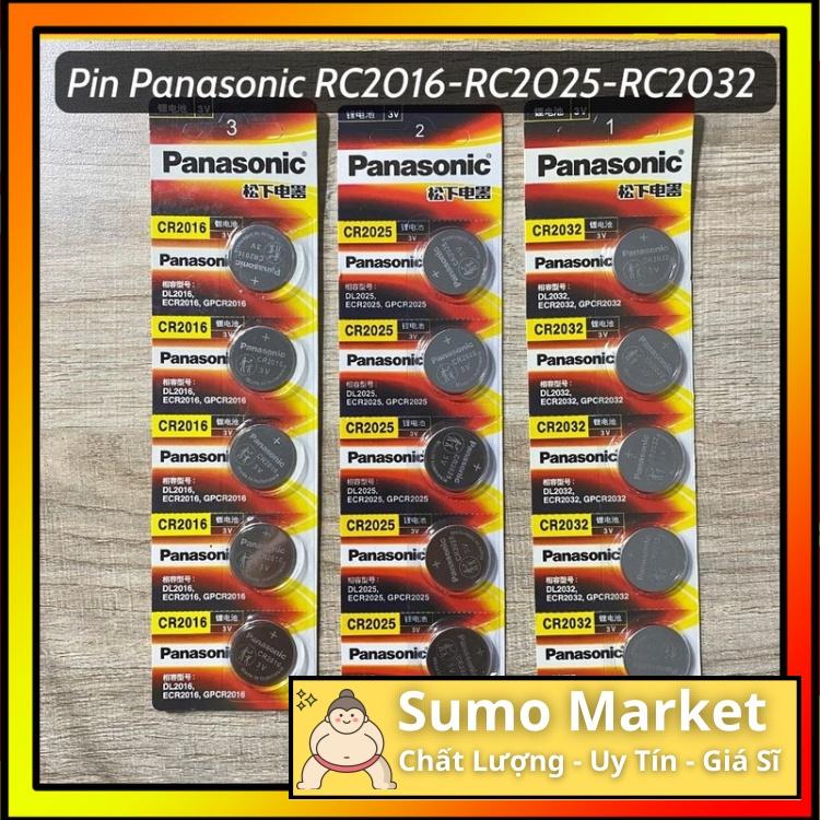 Pin Panasomic CR2032 - CR2016 - CR2025 Chuyên Dụng Cho Remote, Khoá Thông Minh