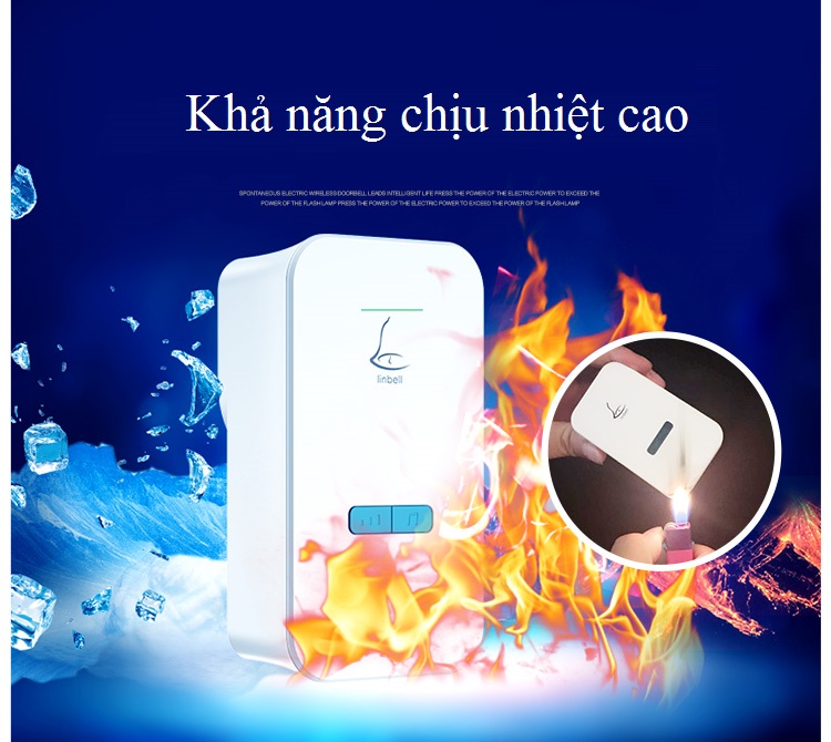 Chuông cửa không dây cao cấp Linbell G4 ( Có chống nước )