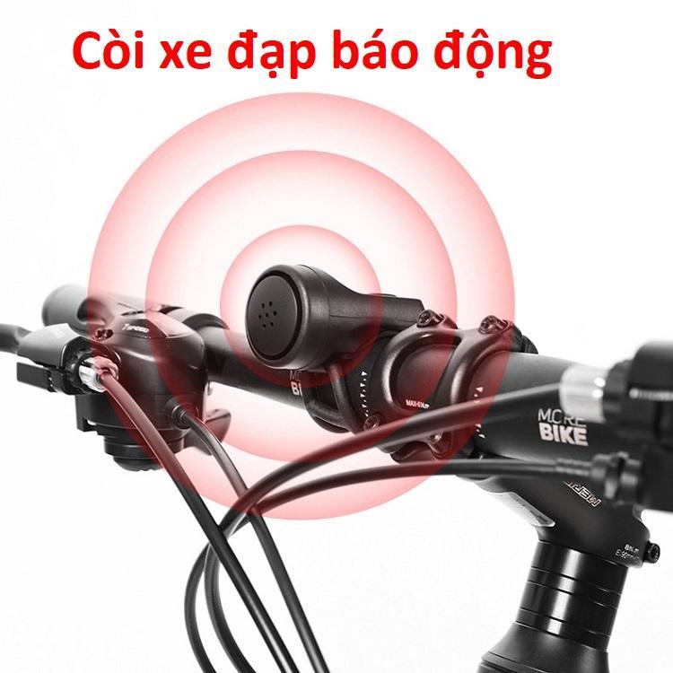 Còi hú 6 âm thanh có Báo động chống trộm cho Xe đạp