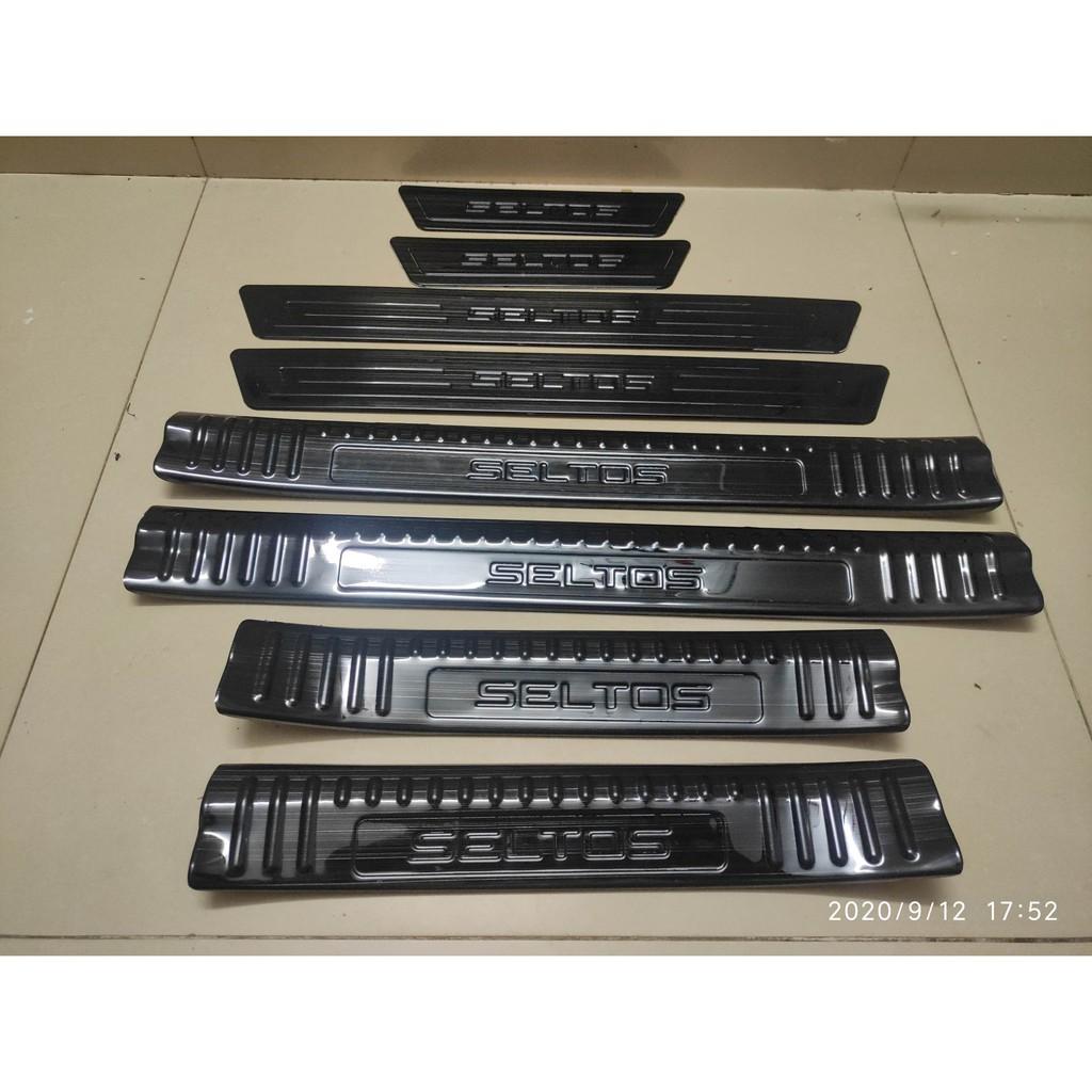 Ốp bậc cửa titan cho xe Kia Seltos