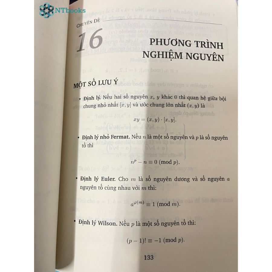 Sách Tuyển chọn các chuyên đề toán phổ thông Tập 2