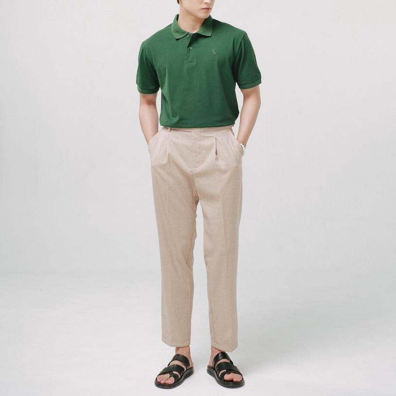 Áo thun polo nam màu trơn SSSTUTTER refined fit sơ vin linh hoạt phong cách hàn quốc SSS BLANK POLO