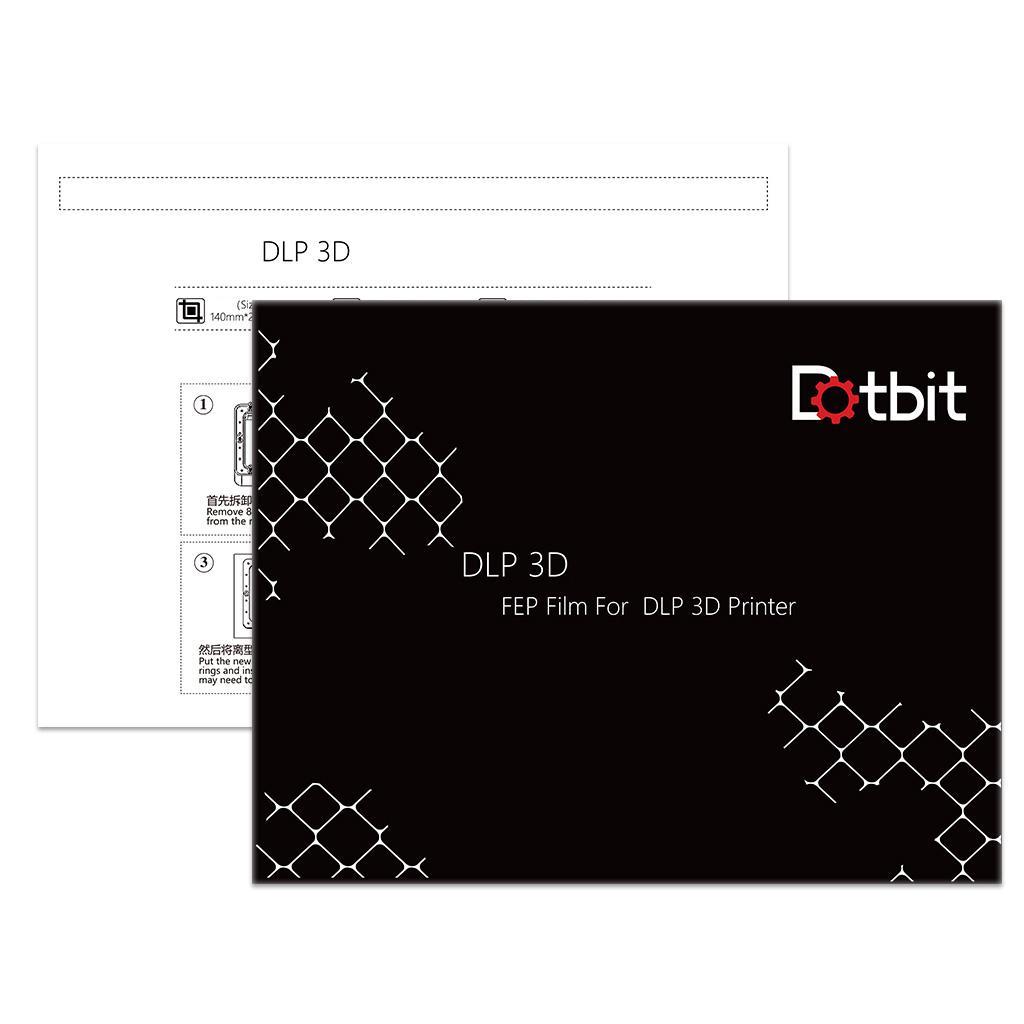 5 Packs LCD SLA FEP Release Sheet 280x200mm Durable FEP Sheet for   D8