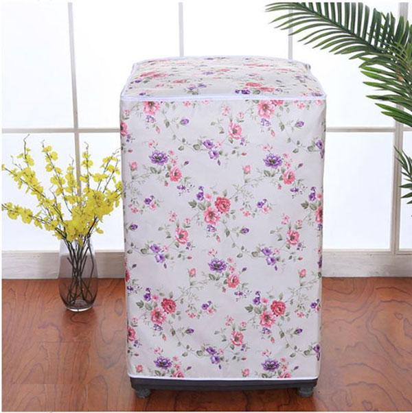 Áo Trùm Máy Giặt Cửa Trước 7-8kg 2 Lớp Chống Nước ,Bụi , Nắng, Rách Bền Đẹp - Ngẫu Nhiên - GDHN Loại Tốt