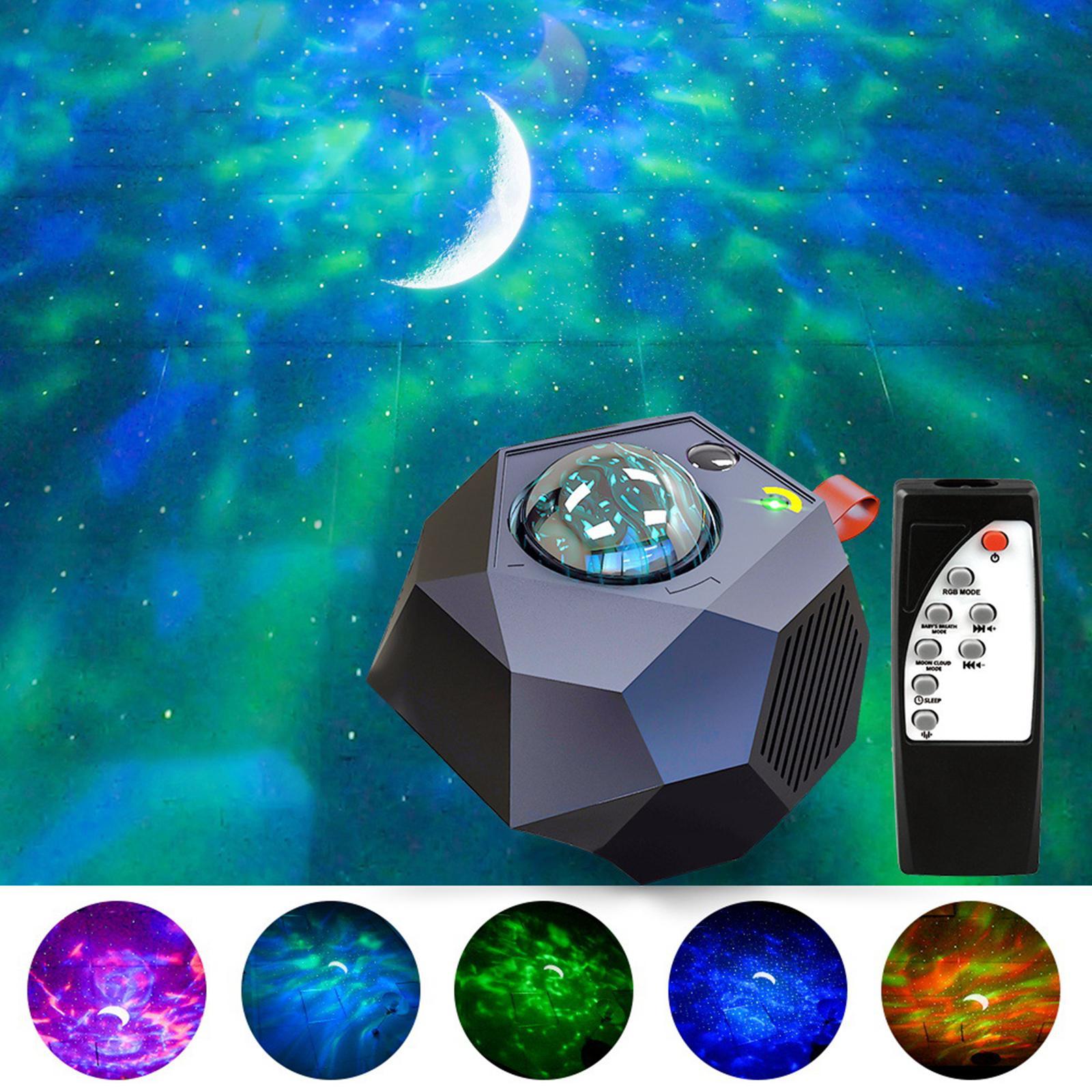 Starry Projector Star Night Light Sky Lamp with Music Speaker