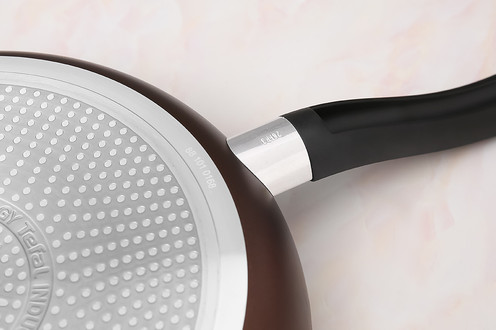 Chảo chiên chống dính đáy từ Tefal Day by Day 24cm/ 28cm , dùng cho mọi loại bếp- Gian hàng chính hãng