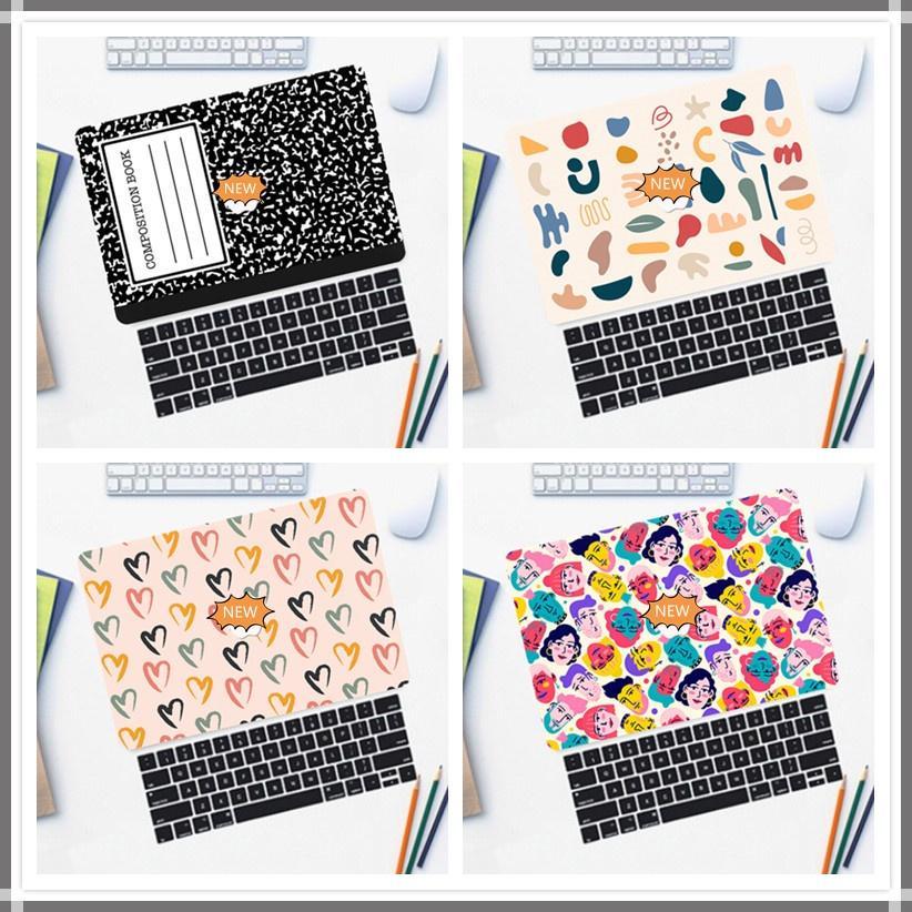 M2 Air13 A2681 Ốp laptop có dán bàn phím thích hợp cho AIR A2442 M1 PRO A2337 A2338 A2289 A2251 A1708 A2159 A1932 A2179 RETINA A1502