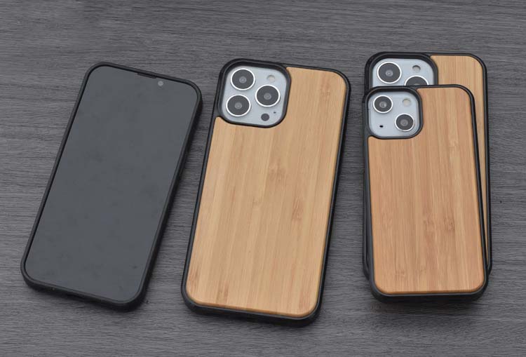 Ốp lưng vân gỗ cho iPhone 14 pro max gỗ thật sang trọng - hàng chính hãng
