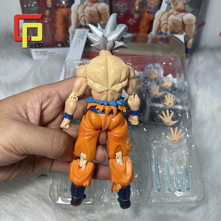 Mô hình Son goku Vô cực Có Khớp - Figure Action Son Goku Ultra Instinct SHF