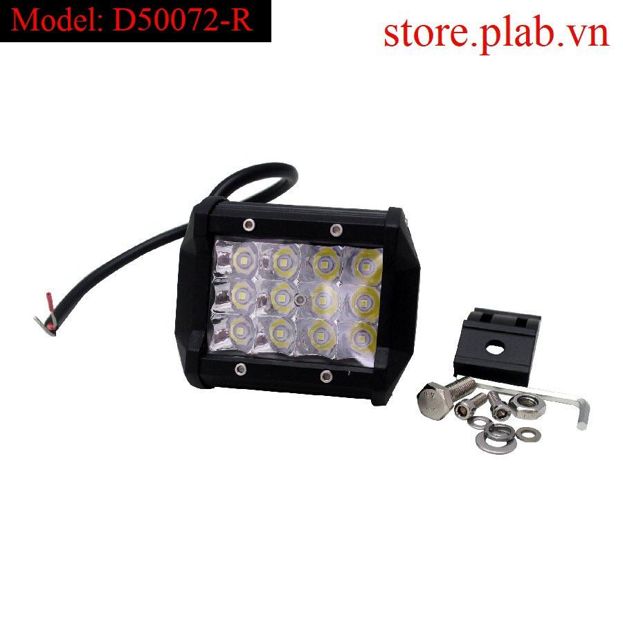 Đèn tăng sáng ô tô 4 inch 36W 12 LEDS