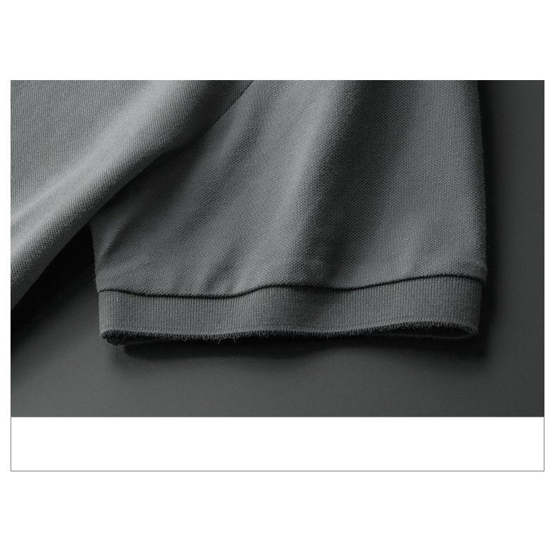Áo Polo Nam Cổ Bo, Áo Thun Trơn Nam Hafos Vải Cotton Cao Cấp Với 4 Gam Màu
