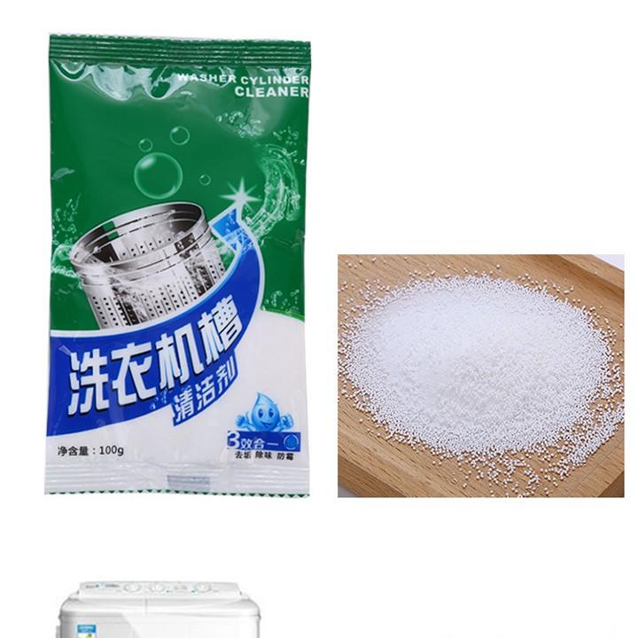 Bột Tẩy Lồng Giặt Womu sạch cặn vệ sinh máy giặt