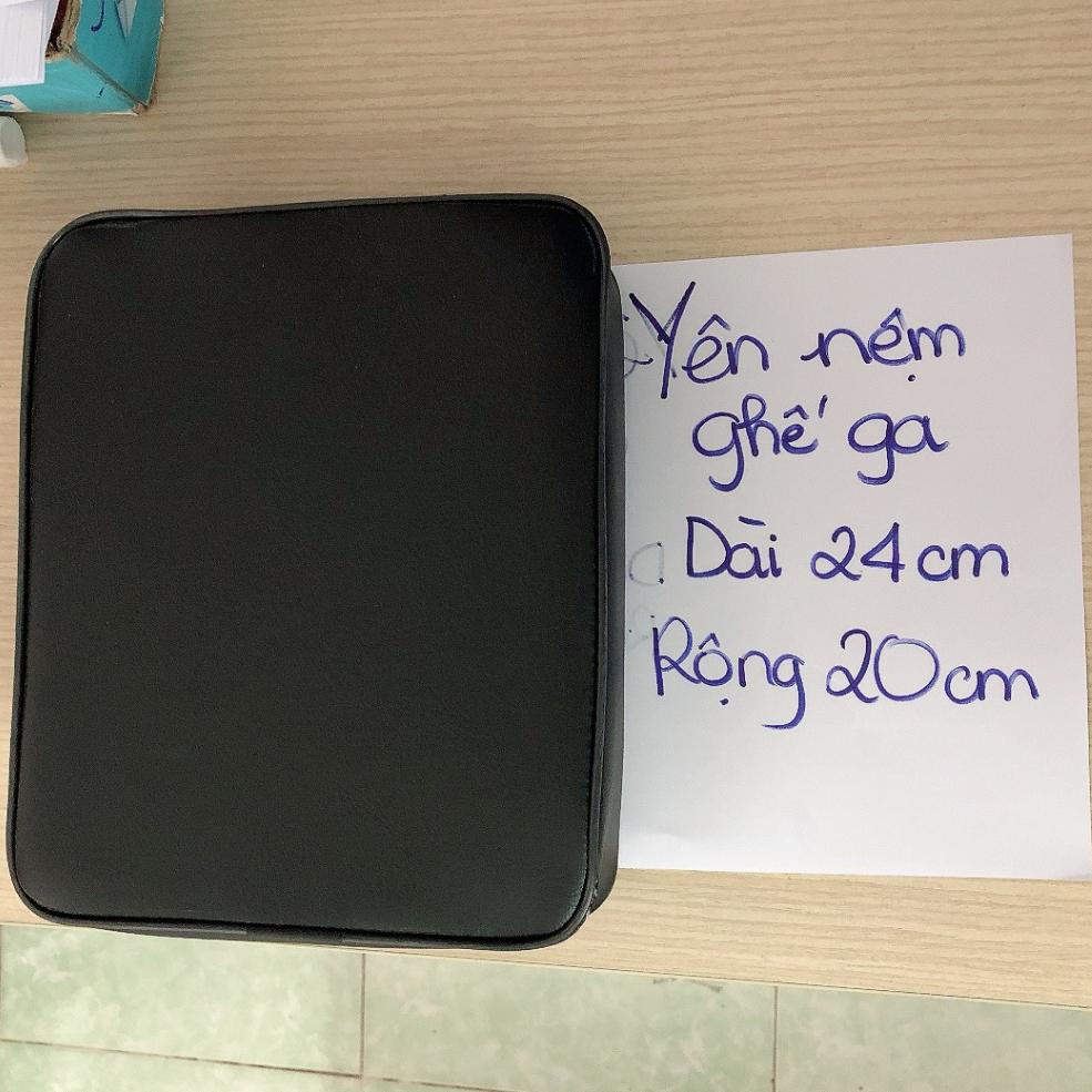 Yên nệm êm ái cho ghế ngồi xe tay ga , YÊN NỆM ĐEN CÓ ỐC