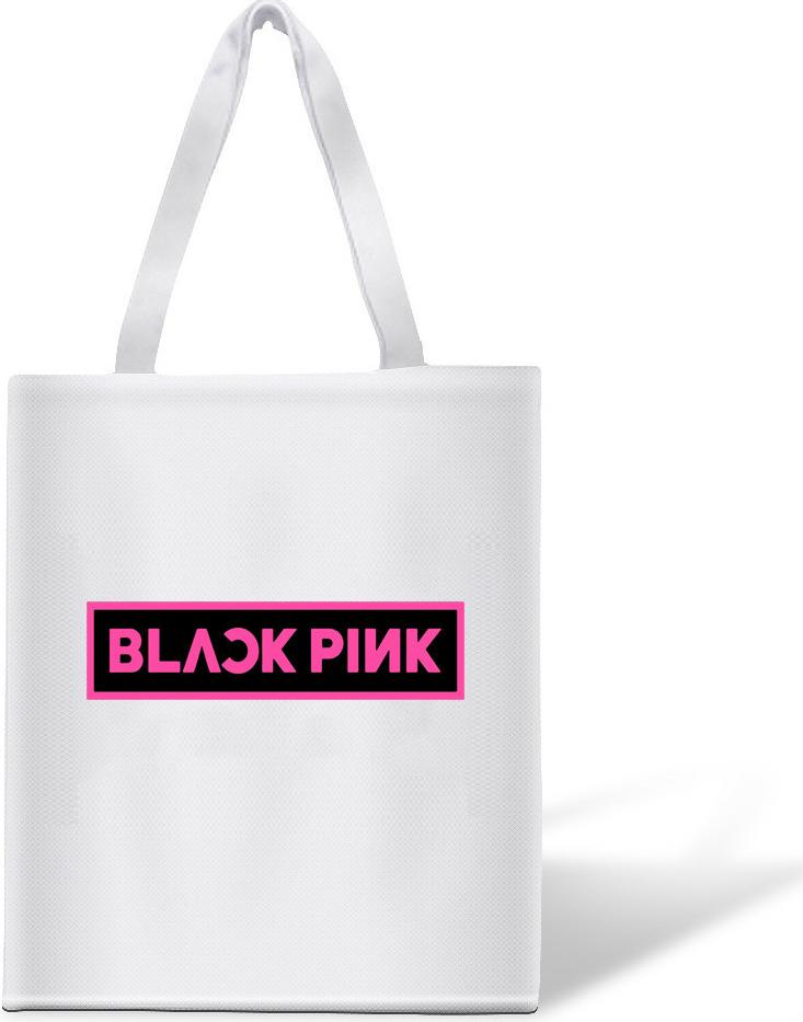 Túi tote vải in chữ BlackPink