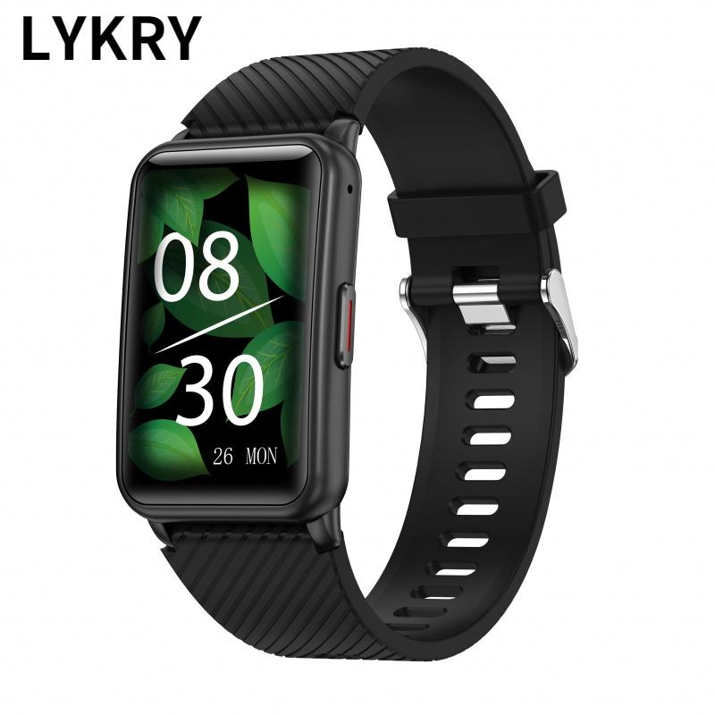 Đồng hồ thông minh Lykry H96 màn hình vuông 1.57 inch kết nối Bluetooth hỗ trợ cuộc gọi trong thời gian chờ