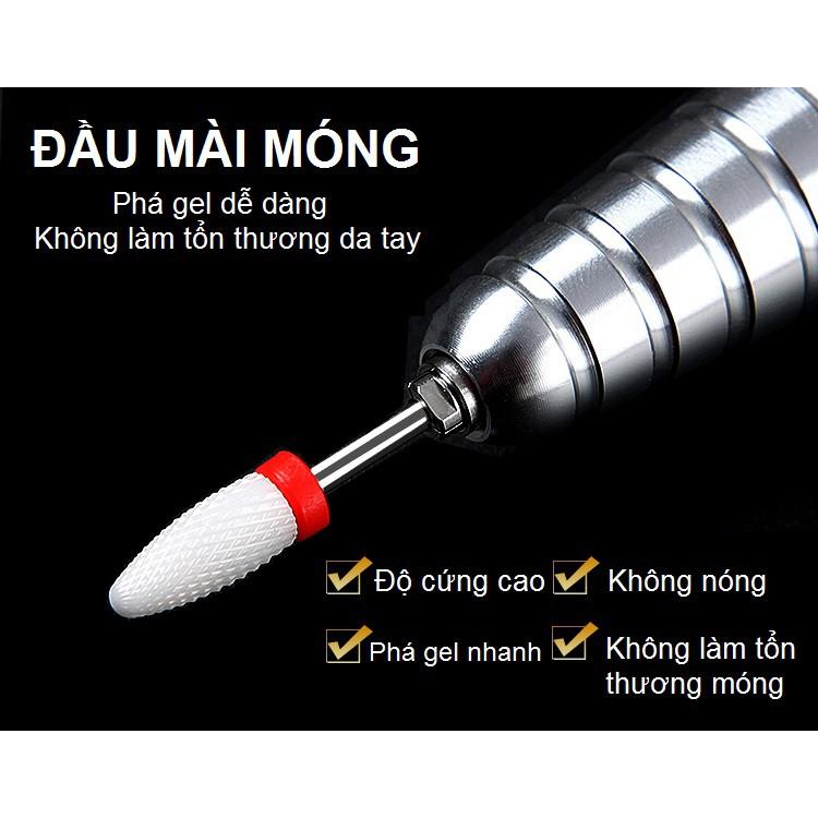 Đầu mài sứ - đánh bóng, phá gel