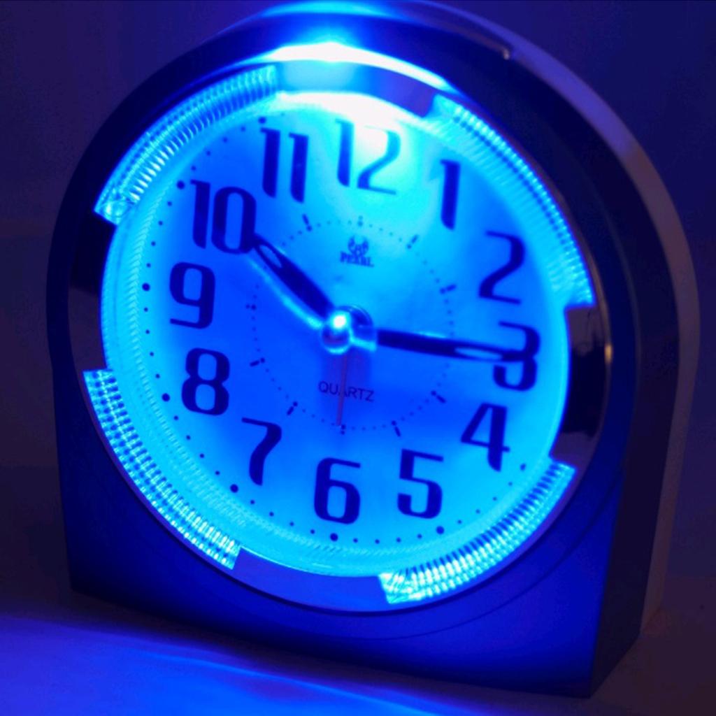 Alarm Clock Quiet Sweep Ascending Beep Snooze Clock For Students